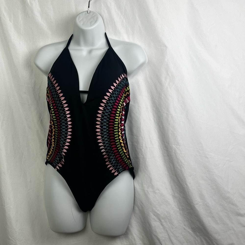 Laundry by Shelli Segal one piece swim bathing suit size large